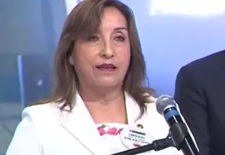 Dina Boluarte: "Dando manotazos de ahogado desde la Diroes, con falacias y mentiras, pretenden debilitar a este gobierno"