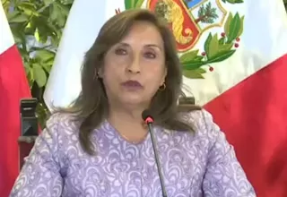 Dina Boluarte: "Este gobierno sí sabe lo que tiene que hacer en Puno"