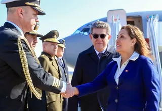 Dina Boluarte llegó a EE.UU. para participar en Cumbre de Líderes de APEP