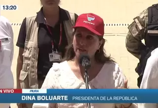 Dina Boluarte: Mi renuncia no está en juego, no cederemos al chantaje político anárquico
