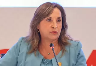Dina Boluarte: "No tenemos en nuestras manos lobbies o tratos bajo la mesa"