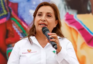 Dina Boluarte: "Vamos a seguir resistiendo para que el Perú sea un país con esperanza"