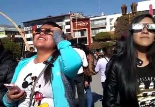 Eclipse solar: así se vio el fenómeno natural desde distintas partes del Perú