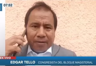 Edgar Tello sobre Betssy Chávez: “Esperemos que sea un gabinete concertador”