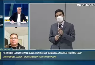 Edmundo del Águila sobre ministro Incháustegui: "Fue inoportuno y malicioso"