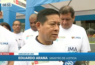 Eduardo Arana sobre Daniel Soria: “No hay politización en proceso contra el procurador”