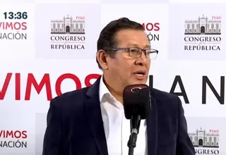 Eduardo Salhuana: En la situación actual, la Constitución no prevé que el titular del Congreso asuma el Despacho Presidencial  