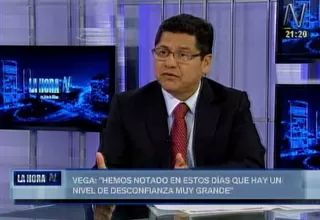 Eduardo Vega: Altos funcionarios deben presentar declaración jurada de intereses