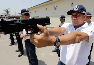Ejecutivo observó autógrafa de ley para que agentes del serenazgo usen armas no letales