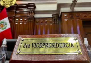 Elección tercer vicepresidente de Congreso: Hilda Portero y Alejandro Muñante pasan a segunda vuelta
