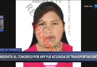 Candidata al Congreso por Alianza Para el Progreso fue acusada de transportar droga