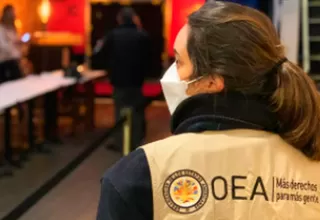 Misión de observación de la OEA adelantó su llegada al Perú para analizar la situación de cara al 11 de abril