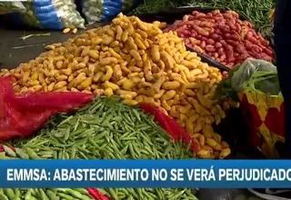 Emmsa: Abastecimiento de alimentos no se verá perjudicado