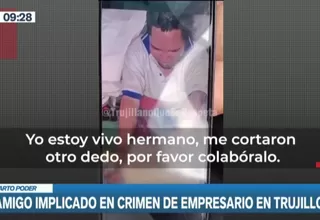 Amigo implicado en crimen de empresario minero en Trujillo