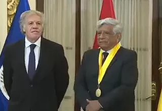 [VIDEO] Entregaron llave de la ciudad a secretario general de la OEA, Luis Almagro