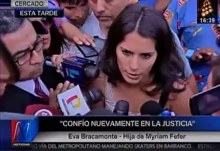 Eva Bracamonte: "Mi absolución significa volver a confiar en la justicia"