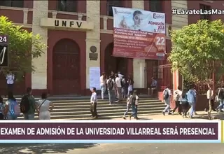 Examen de admisión de la Universidad Nacional Federico Villarreal será de manera presencial