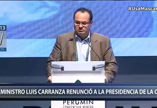 Luis Carranza: Exministro renunció a la presidencia de la CAF