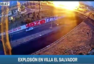 Explosión en Villa El Salvador: Momento en que ocurrió la emergencia en planta envasadora