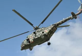 FAP: Perdieron la vida los 5 tripulantes de helicóptero accidentado