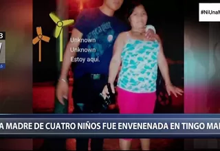 Feminicidio en Tingo María: madre de familia fue envenenada por su pareja