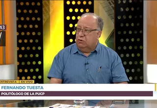 Fernando Tuesta: “Algunos partidos tienen ventajas en el orden de la cédula de votación”