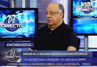 Fernando Tuesta: Es difícil que Waldo Ríos pague su deuda de 1 millón de soles