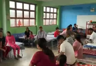 Ferreñafe: Damnificados se refugian en colegio tras desborde del río La Leche