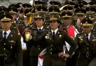 Fiestas Patrias: Ejército del Perú marcha en el desfile cívico militar  