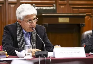 Fiscal de la Nación presentó denuncia constitucional contra excongresista Jorge Castro
