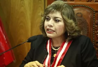 Fiscal de la Nación presenta denuncias constitucionales contra Javier Velásquez Quesquén y César Vásquez