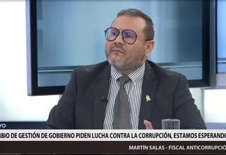 Fiscal Salas: Presidente Vizcarra apoye a luchadores anticorrupción, sea serio