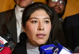 Fiscalía envió oficio al Congreso para que adopte "decisiones pertinentes" contra Betssy Chávez