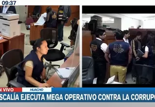 Fiscalía realizó allanamiento a oficinas de la Municipalidad Provincial de Huaura - Huacho
