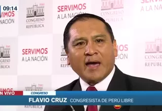 Flavio Cruz: Algunos congresistas van a llegar con su agua bajo el brazo, ni eso hay