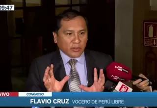 Flavio Cruz: Betssy Chávez no es de nuestra bancada, solo puedo hablar de Américo Gonza