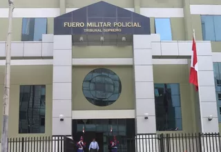Fuero Militar Policial extiende su horario de atención para trámites de certificados de antecedentes