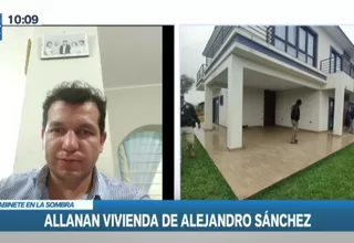 Gabinete en la Sombra: Fiscalía allana residencia de Alejandro Sánchez Sánchez