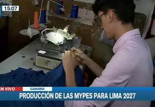 Gamarra: Mypes alistan producción para Lima 2027