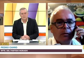 Pedro Gamio: "Es muy probable que el Partido Morado pierda la inscripción"