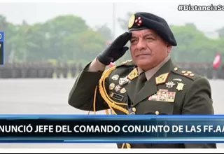 General César Astudillo renunció al cargo de jefe del CC.FF.AA