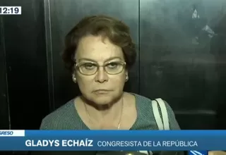 Gladys Echaíz: Le recomendaría a Inés Tello que actúe con altura