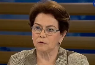 Gladys Echaíz sobre Dina Boluarte: “Ha demostrado que no está en capacidad de conducir al país”