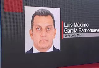 Gobierno designa a Luis García Barrionuevo como nuevo jefe de la DINI