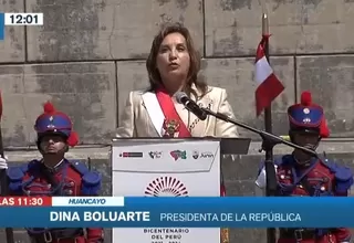 Dina Boluarte: "Es momento de poner los intereses del Perú por encima de todo"