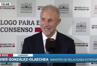 González – Olaechea: Está en agenda que Joe Biden entregue la presidencia pro tempore de APEC a Dina Boluarte