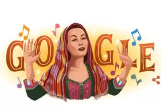 Google conmemora con doodle nacimiento de la cantante peruana Yma Sumac