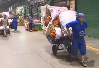 Gran Mercado Mayorista de Lima: Comerciantes levantaron paro de 48 horas