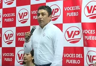 Guillermo Bermejo lanza partido político "Voces del Pueblo"