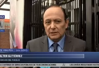Gutiérrez: "Todo está condenado al fracaso si el sistema de justicia no funciona"